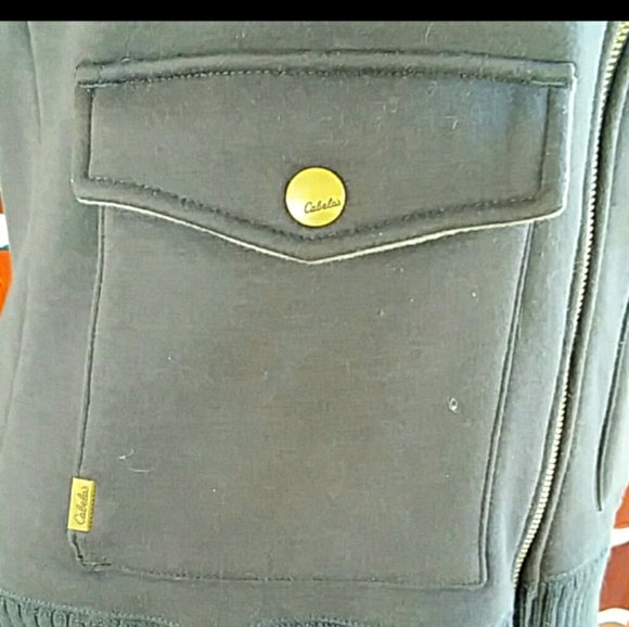 Cabela's Hoodie Jacket Womens Vest New - Picture 3 of 6